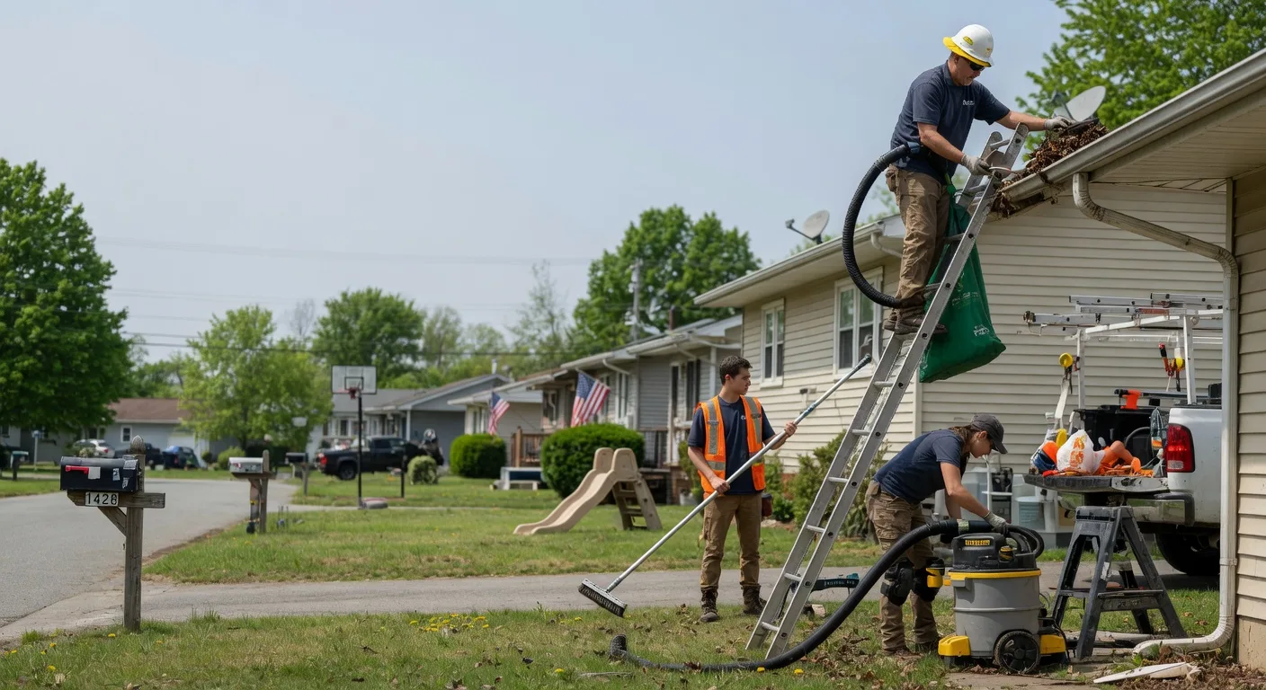 Gutter Installation in Saxton, PA near me